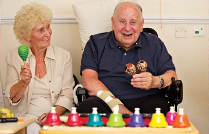 Chime Expressive Arts care home classes